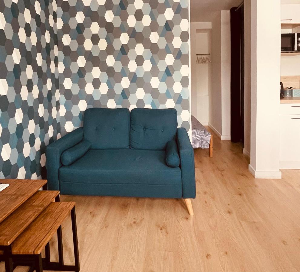 Joli Studio A Deux Pas Du Chateau Et Du Centre Vitré Exteriör bild